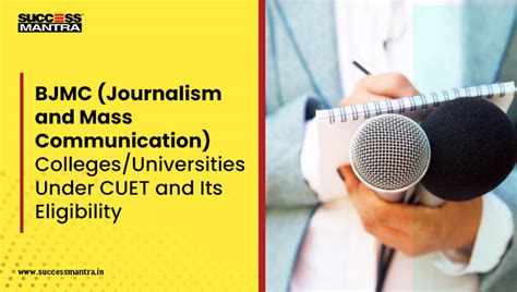 Bjmc Journalism And Mass Communication Colleges Universities Under