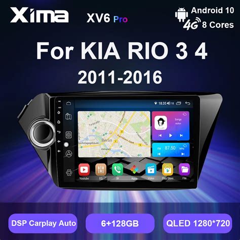 XIMA Radio Multimedia con gps para coche Radio Estéreo 2 din con