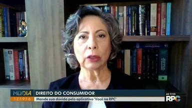 Meio Dia Paran Foz Do Igua U Professora De Direito Do Consumidor