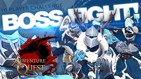 Frostlorn BOSS FIGHT! - Adventure Quest 3D, Cross Platform MMORPG