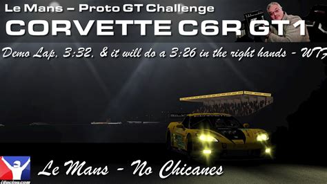 One Lap In A Corvette Le Mans Proto GT Challenge Corvette C6R GT1