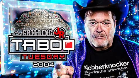 Jim Ross Remembers Taboo Tuesday Grilling Jr With Jim Ross Youtube