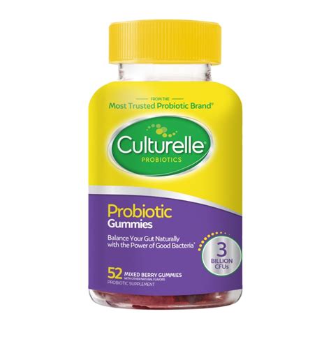 Culturelle Probiotic Prebiotic Gummies Mixed Berry Gummies