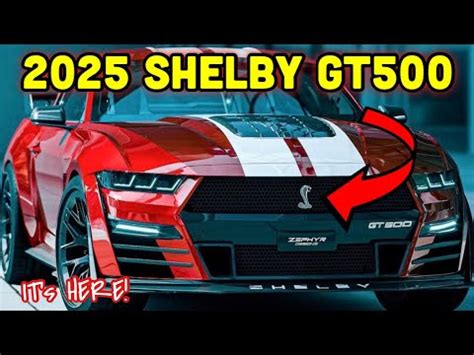 THIS IS IT FORDs NEW 2025 Shelby GT500 With A 7 3 V8 MEGAZILLA