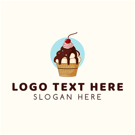 Sundae Ice Cream Logo | BrandCrowd Logo Maker