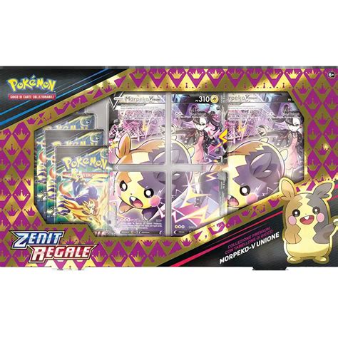 POKEMON Pokémon Collezione premium Morpeko V UNIONE dell espansione