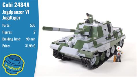 Cobi A Jagdpanzer Vi Jagdtiger Speed Build Review Brickmeet De