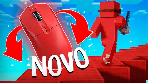 Testando O MELHOR MOUSE Barato SEM FIO No BedWars Ajazz AJ139 Pro