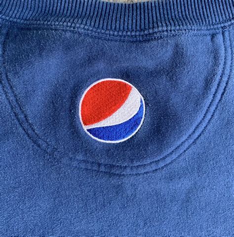 Rare Vintage Official Pepsi Embroidered Employee Soda Gem