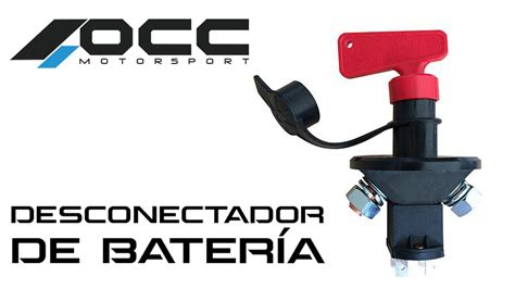 Bricosencillo Instalar DESCONECTADOR BATERÍA COMUNIDAD desconectador