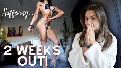 2 WEEKS OUT BIKINI PREP SERIES REALITY OF GETTING SHREDDED YouTube