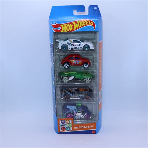 Hot Wheels Design Lab 5 Pack – geekedouttoys