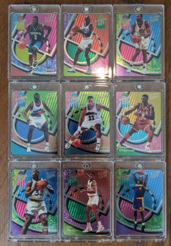 1993 94 Fleer Ultra Power In The Key Complete Set 1 9 NM MINT Amazing