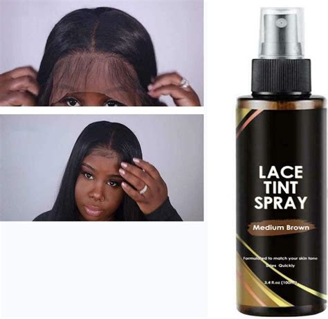 Amazon Lace Tint Spray For Wigs Medium Brown Lace Tint Spray Kit