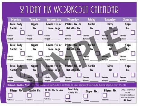 Day Fix Workout Routine How Many Calories Do I Burn