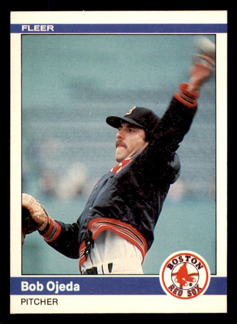 1984 Fleer #406 Bob Ojeda Boston Red Sox | eBay