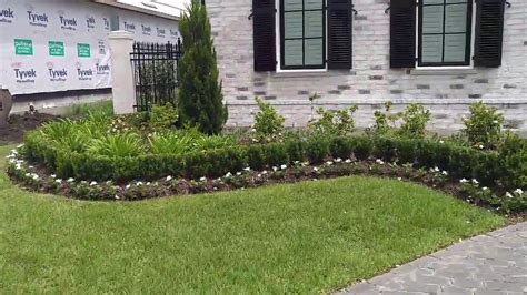 Residential Landscaping Project In Kenner La Fresh Cut Landscaping