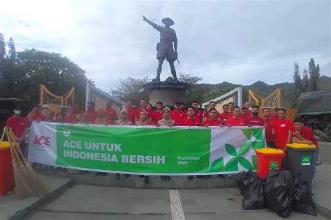 Dukung Program Pemerintah ACE Untuk Indonesia Bersih Hadir Di Kota