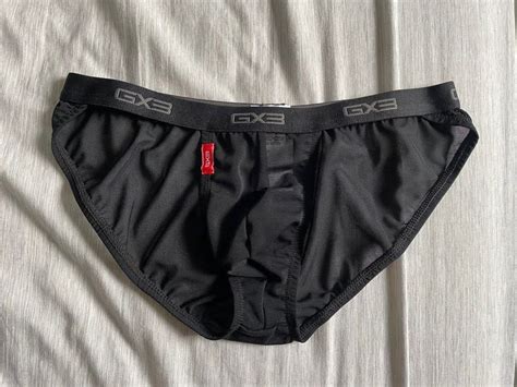 GX Sports Dry Micro Bikini Black Mesh M Size Men S Fashion Bottoms New Underwear On Carousell