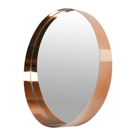 Introduce The Metallic Trend Into Your Home With This Wall Mirror From