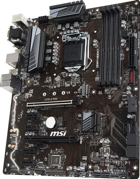 Msi Z A Pro Lga Intel Z Coffee Lake Atx Desktop Motherboard