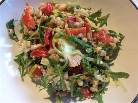 Toskanischer Thunfischsalat Mit Bohnen Und Zwiebeln Von Baumfrau