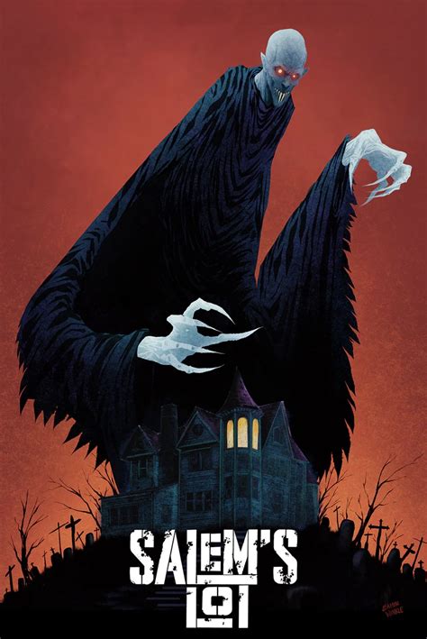 Eerie Poster Art For Salem S Lot Created By Artist Eamon Winkle