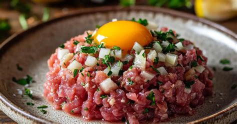 steak tartare recette classique  variantes savoureuses
