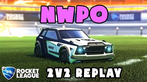 Nwpo Ranked 2v2 POV 496 Nwpo V VS Alemz Comm Rocket League