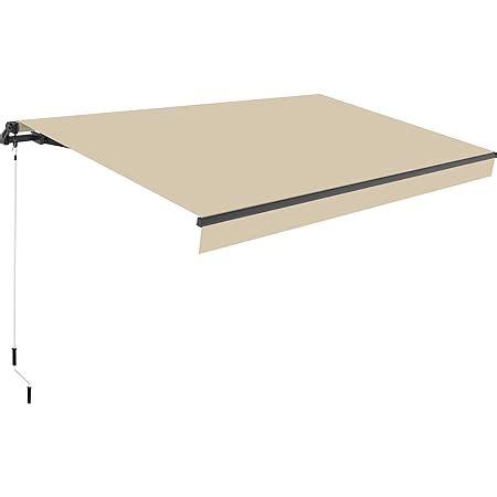 SmartSun Classic Toldo Completo 4x2 5m Color Beige Verde Lona acrílica