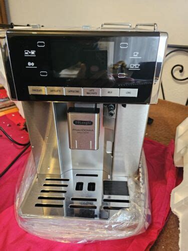 Delonghi Primadonna Exclusive Esam 6900 Silber Edelstahl 14 Tassen Vollautomat 8004399325739 Ebay