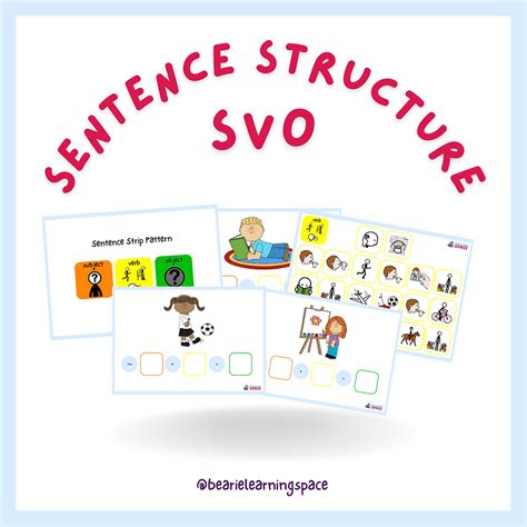 Svo Sentence Structure Bearie Learningspace