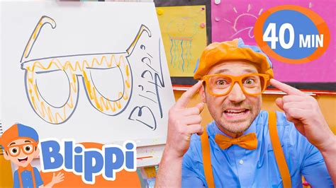 Learn How To Draw Blippi S Glasses Best Of Blippi Arts And Crafts Blippi Toys Youtube