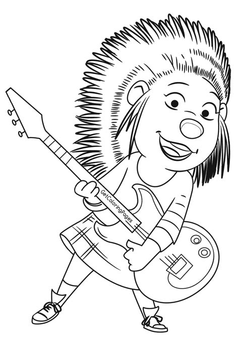 Sing Coloring Pages Best Coloring Pages For Kids