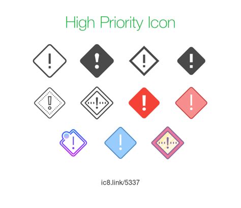 High Priority Icon #398714 - Free Icons Library