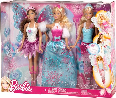 Barbie Fairytale Magic Royal Doll Giftset Blonde Blue