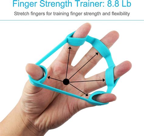 Reaqer Grip Strength Ball Finger Device Training Equipment Anti