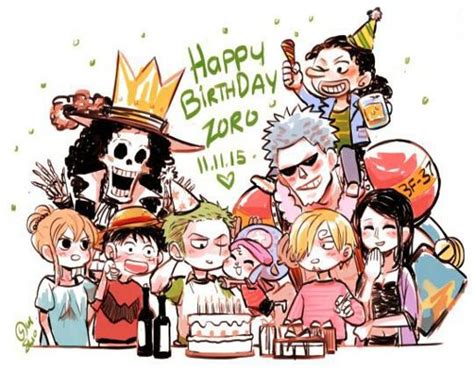 Feliz Cumpleaños Zoro •anime• Amino