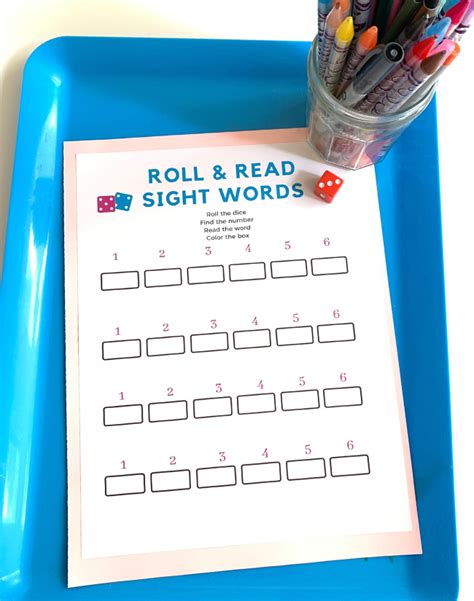 Free Printable Sight Word Game No Time For Flash Cards