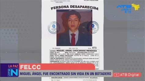 El Cuerpo De Un Joven Desaparecido Fue Encontrado Sin Vida Atb Digital