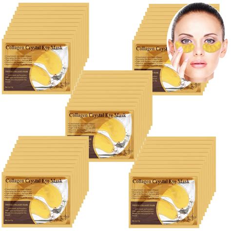 Pairs Crystal Collagen K Gold Under Eye Gel Pad Face Mask Anti