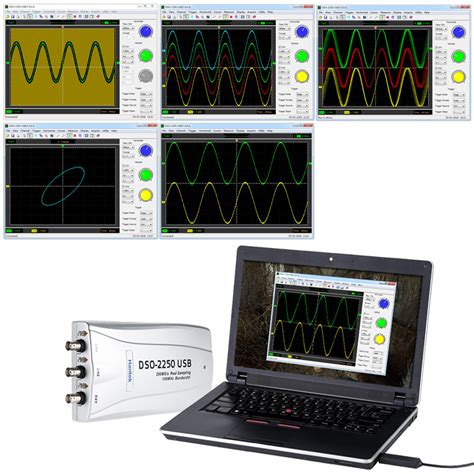 Hantek Dso Professional Oscilloscope Pc Based Usb Digital Storage