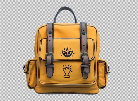 premium psd bag   transparent background