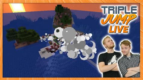 Were Going To Blow Up This Island Minecraft 4 Triplejump Live Youtube