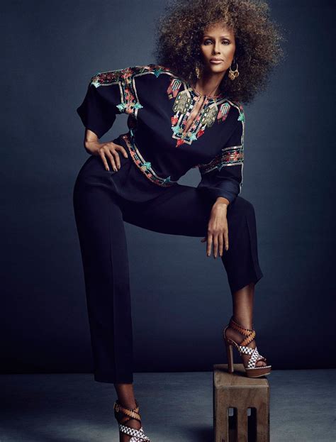 Iman Steals The Spotlight In Scene Shoot By Douglas Friedman Fashion