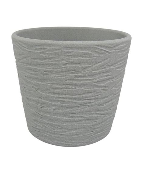 Osłonka ceramiczna 19 cm grafit struktura CERMAX Bricomarche pl