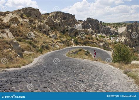 Steep Paved Road Royalty Free Stock Photos - Image: 22097618