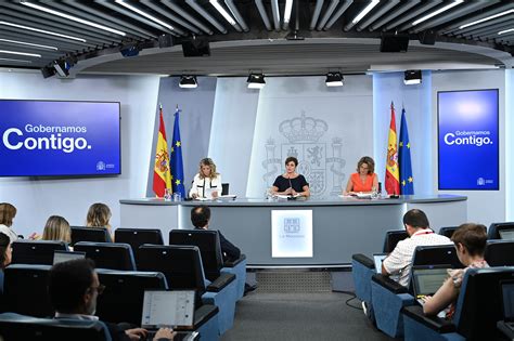 La Moncloa Rueda De Prensa Tras El Consejo De Ministros