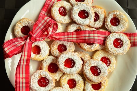 Fondos de Pantalla Hornear Galleta Azúcar glas Confitura Lazo Cinta