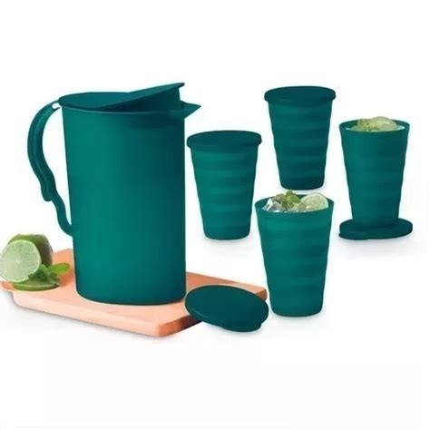 Tupperware Jarra Murano 2l 4 Copos Parcelamento Sem Juros